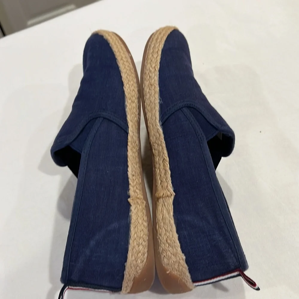 Ben Sherman men’s navy canvas boat shoes